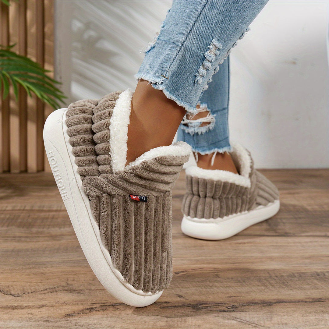 Avery | Soft Plush Indoor Slippers