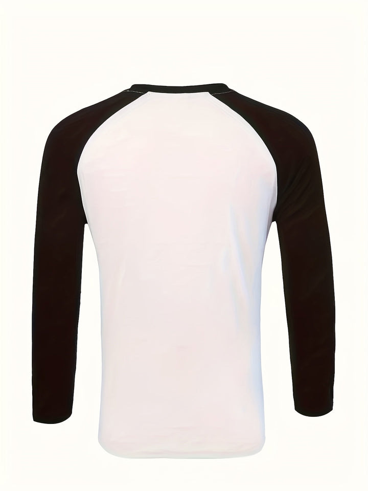 Bryson | Two-Tone Raglan Long Sleeve Shirt