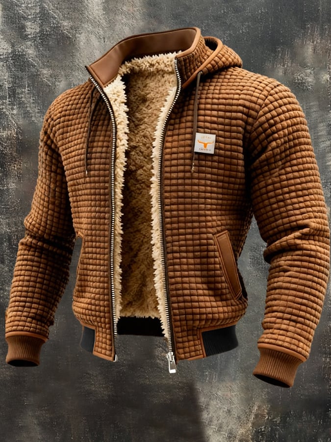 Asher | Cozy Knit Winter Jacket