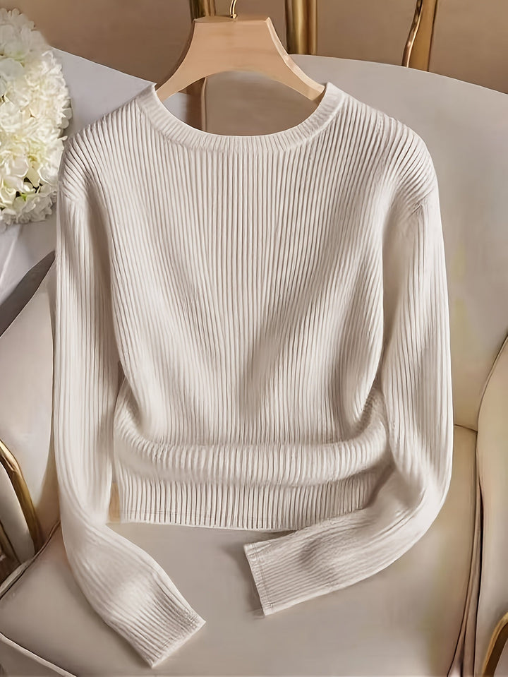 Adelaide | Refined Ribbed Sweater