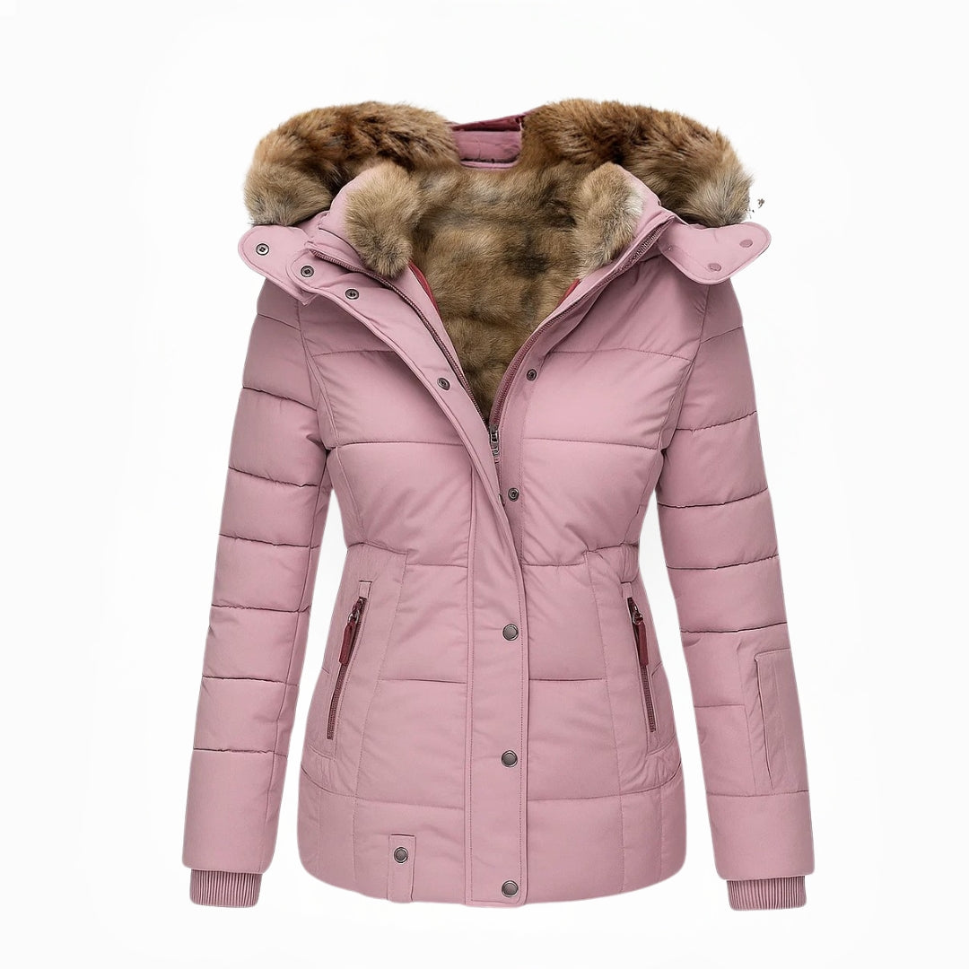 Alisson | Winter Coat with Fur Lining