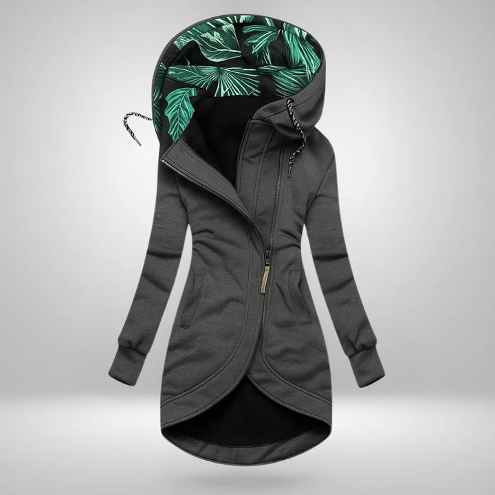 Women’s Long Hooded Quilted Coat
