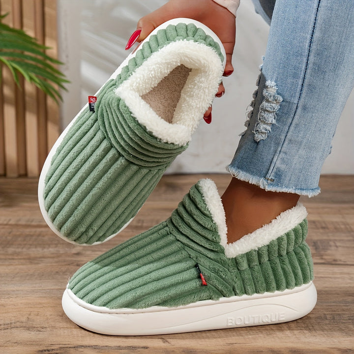 Avery | Soft Plush Indoor Slippers
