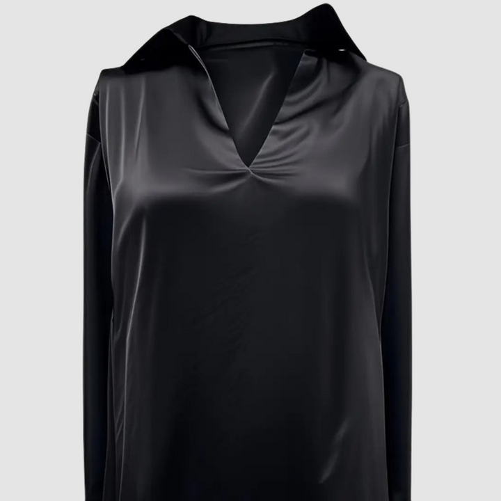 Astrid | Elegant Satin Blouse