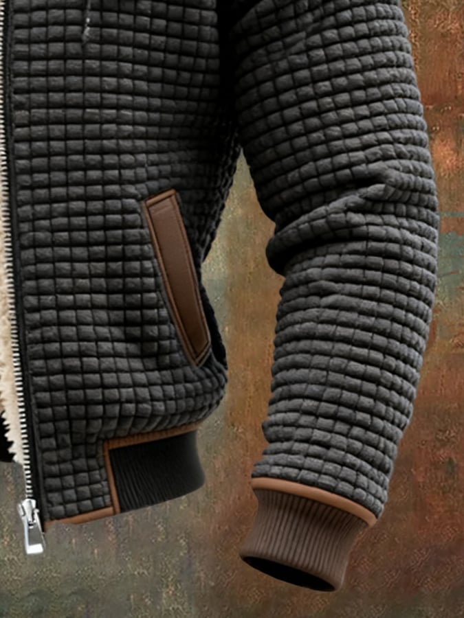 Asher | Cozy Knit Winter Jacket