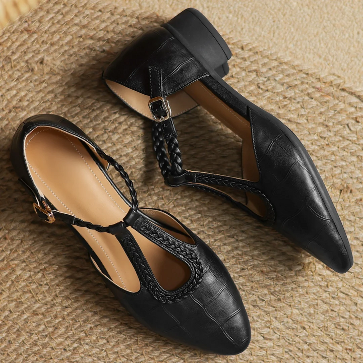 Charlotte | Classic Premium Strap Shoes