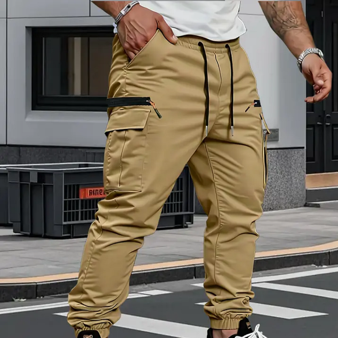 Aidan | Casual Stretchable Cargo Pants
