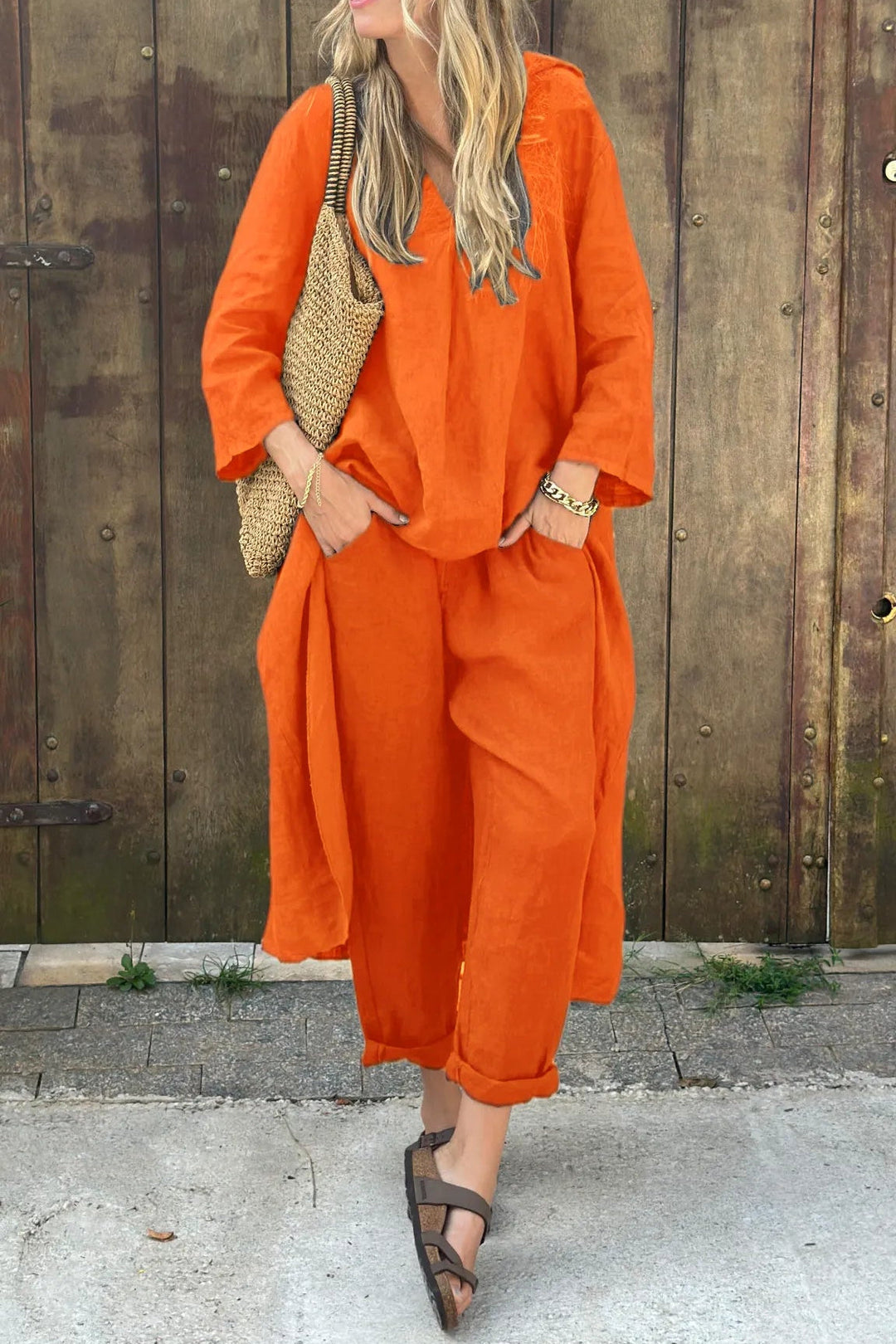 Adele | Refined Relaxed Two-Piece Set