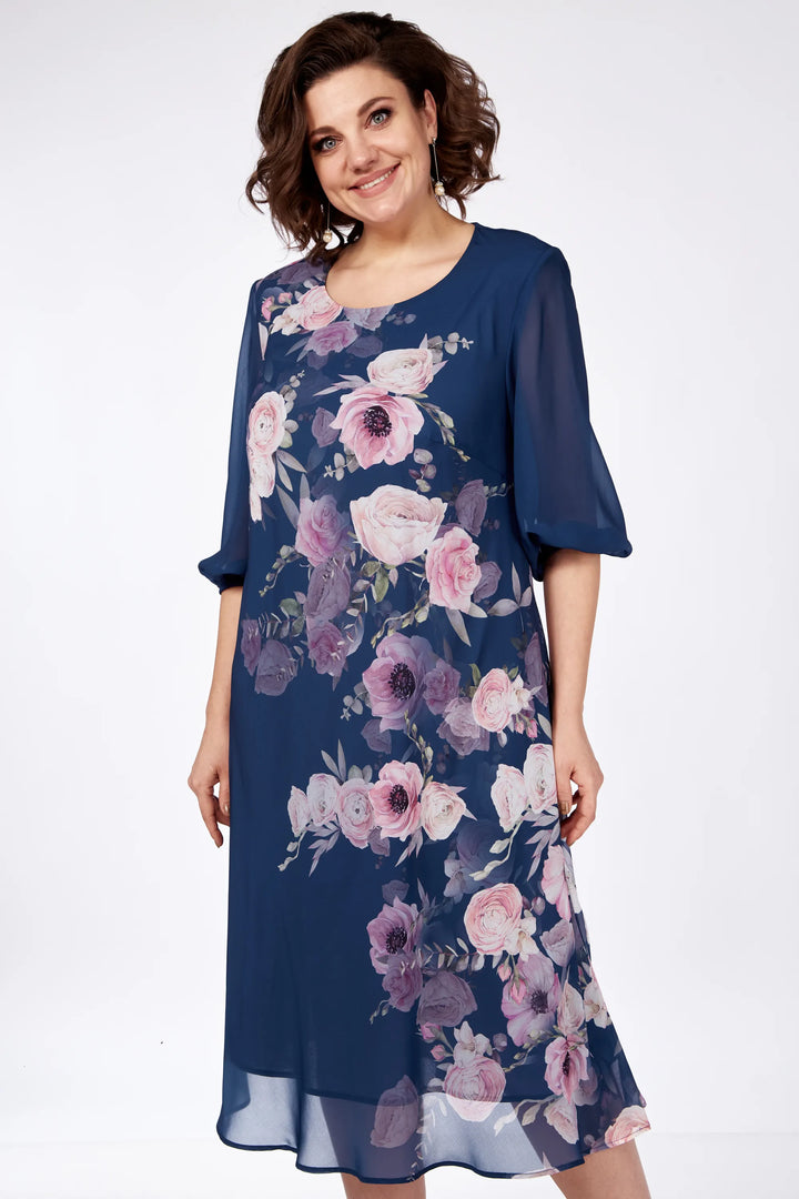 Allison | Elegant Floral Dress