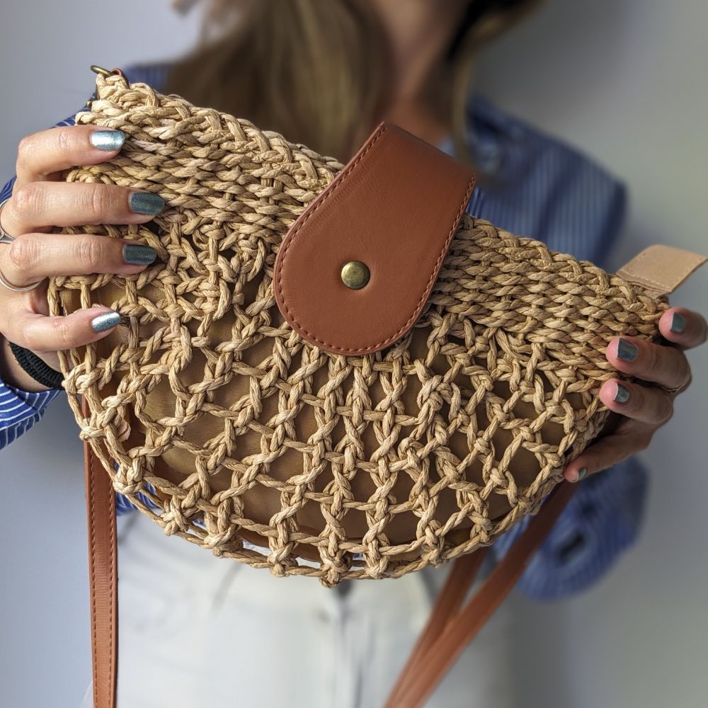 Arabella | Stylish Braided Web Design Bag