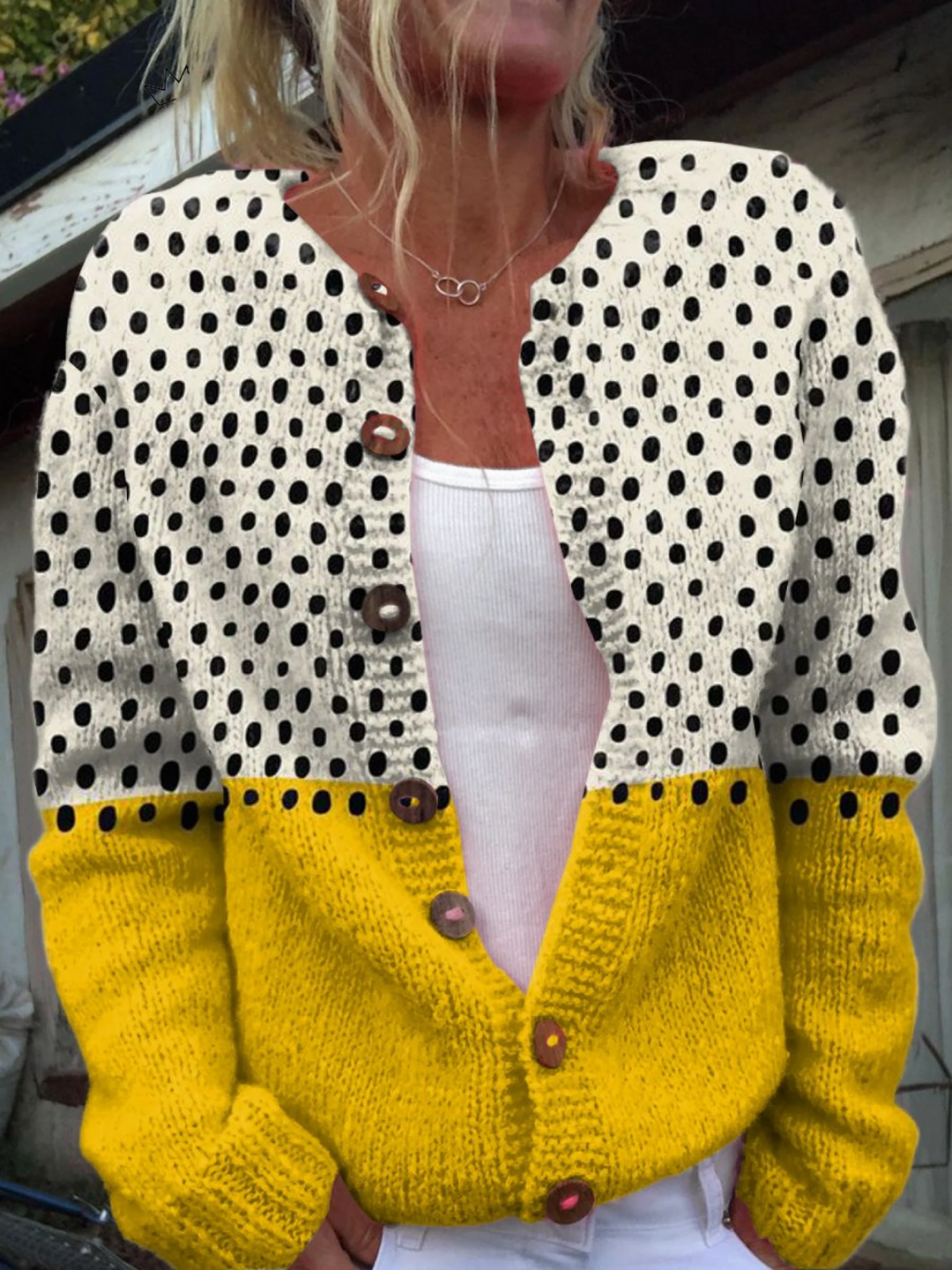 JUNELLA™ - VINTAGE ELEGANT KNIT CARDIGAN