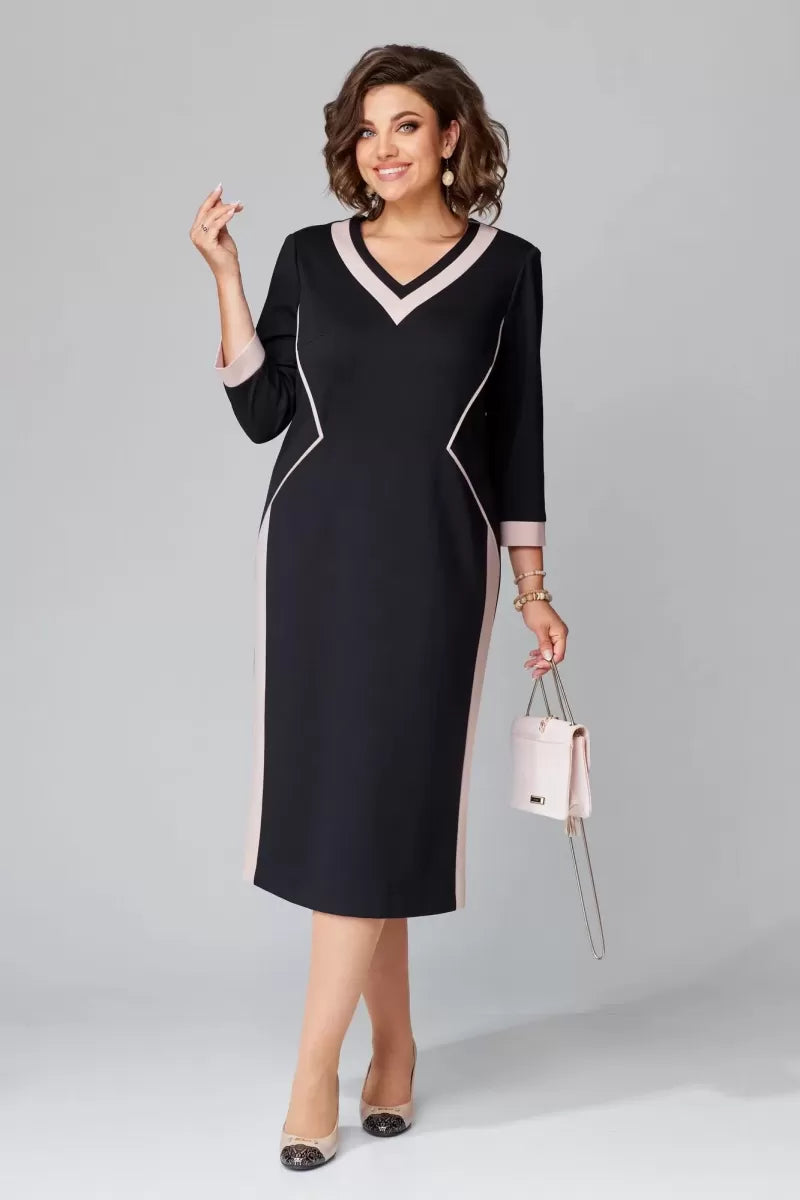 Alexa | Elegant V-neck dress