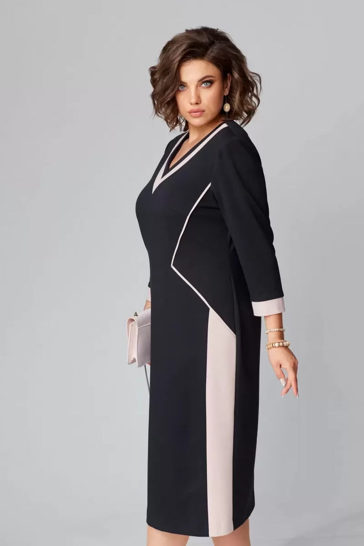 Alexa | Elegant V-neck dress