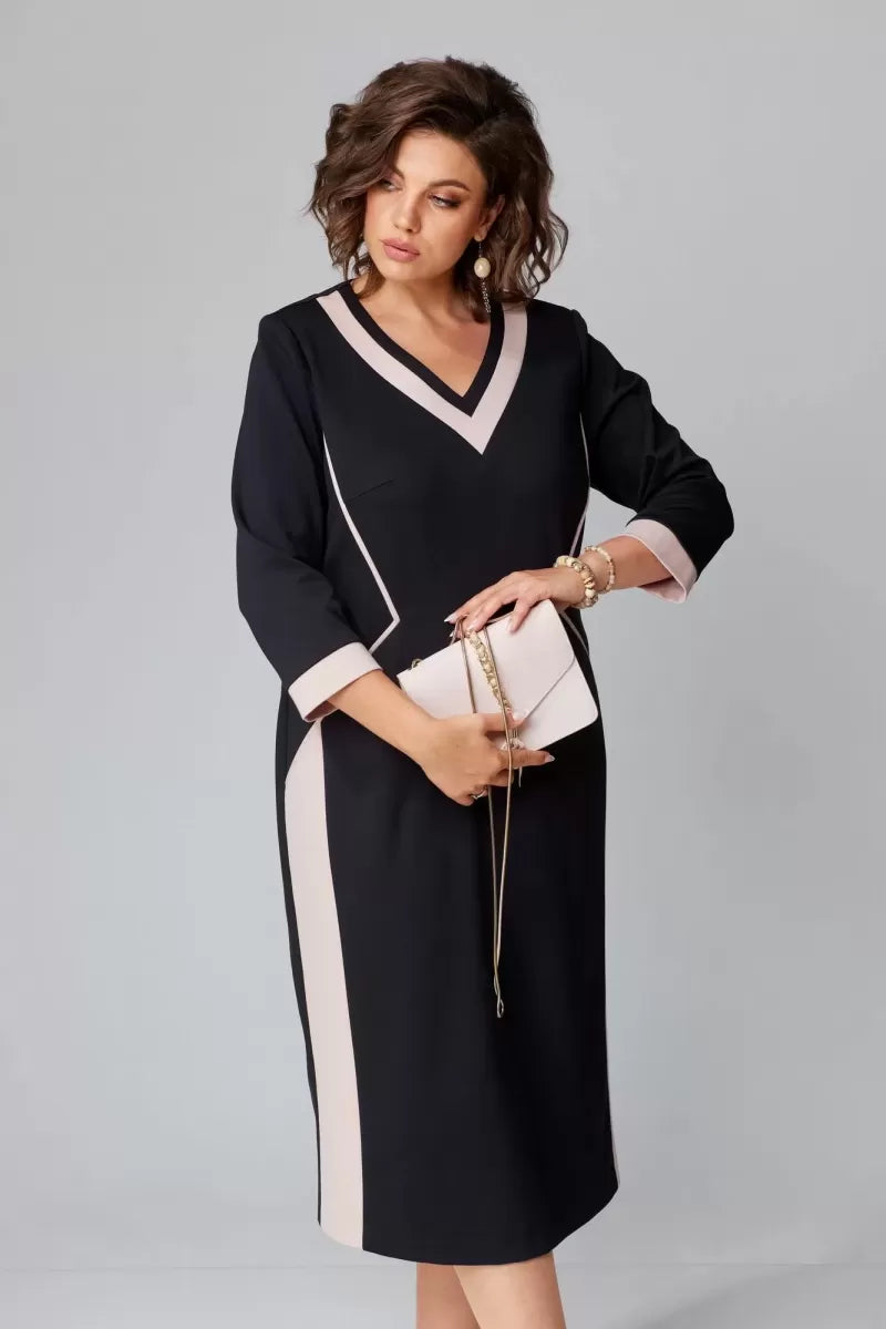 Alexa | Elegant V-neck dress