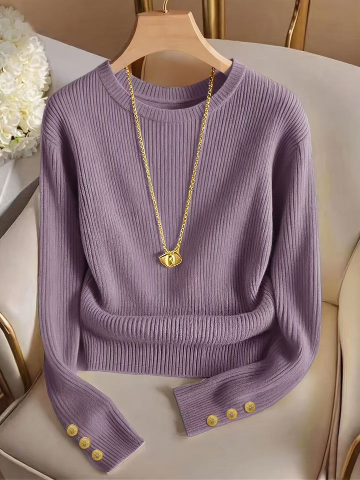 Adelaide | Refined Ribbed Sweater
