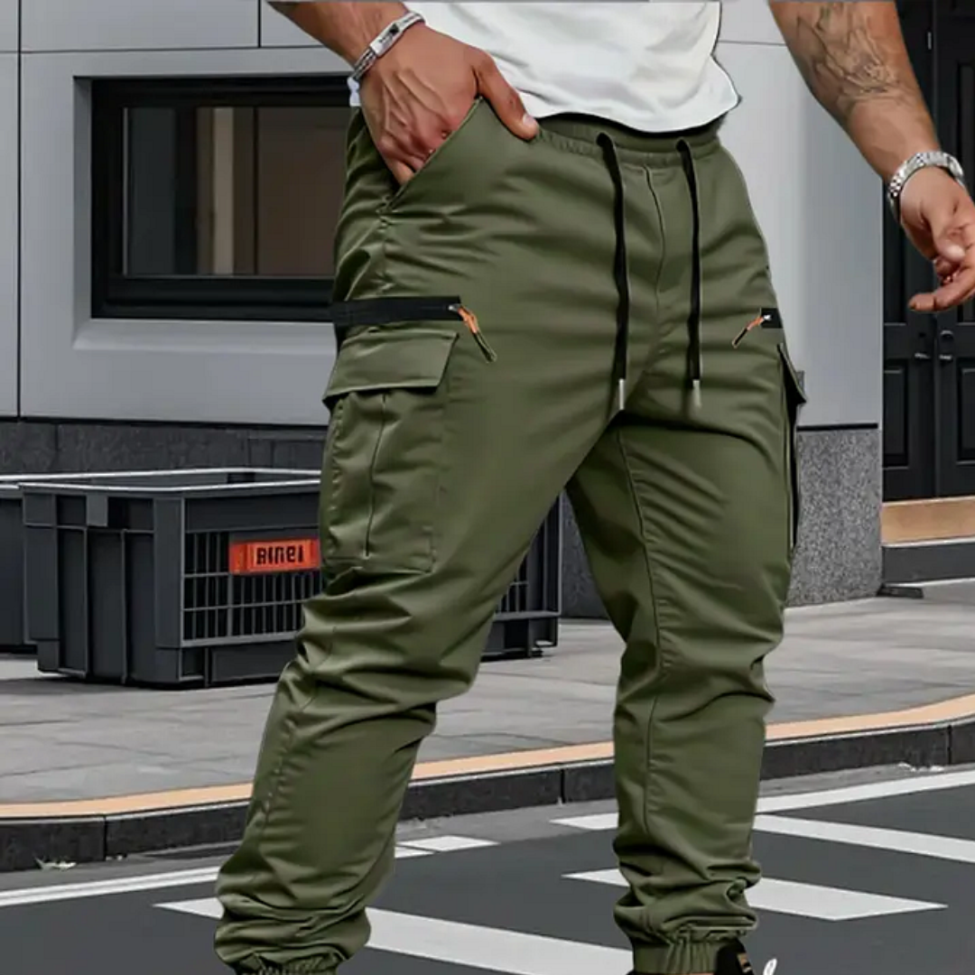 Aidan | Casual Stretchable Cargo Pants
