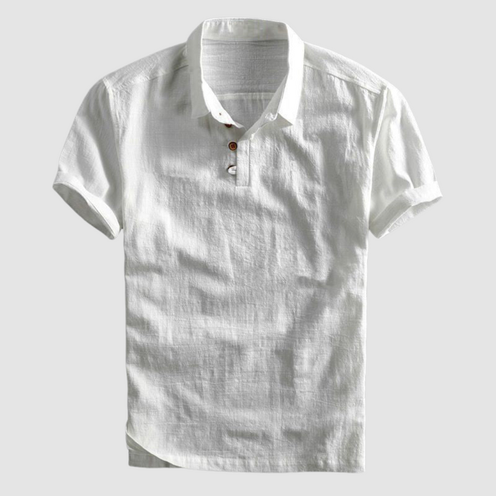 Axel | Linen Polo