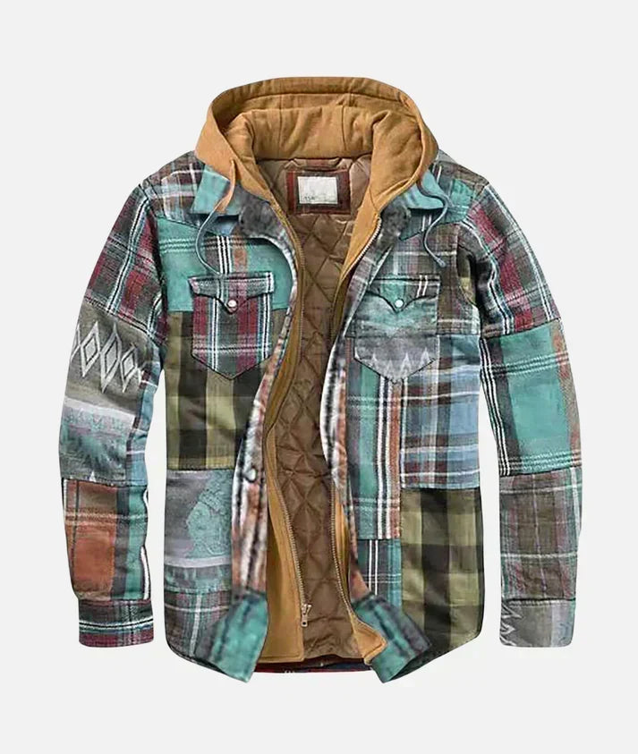 Alain | Vintage Quilted Flannel Jacket