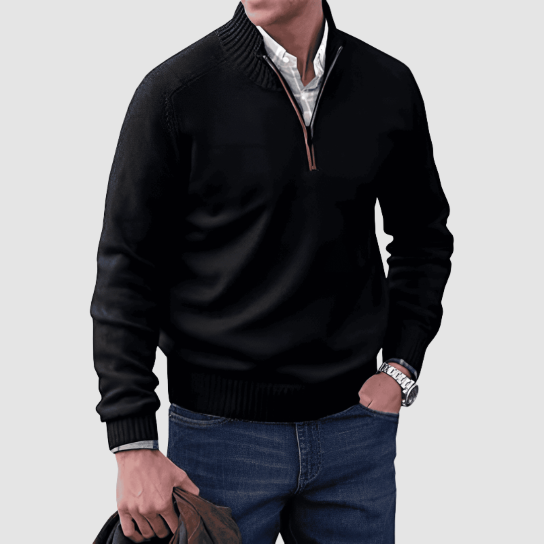 Barry | Premium Zip Pullover