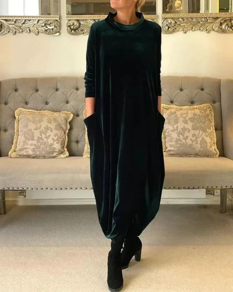 Anika | Stylish Suede Dress