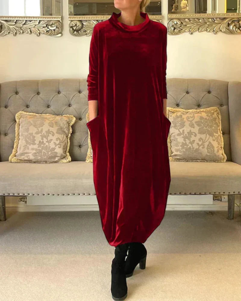 Anika | Stylish Suede Dress