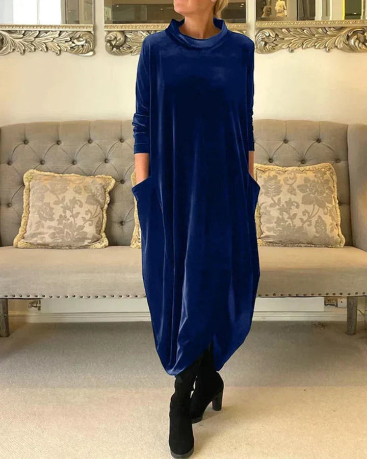 Anika | Stylish Suede Dress