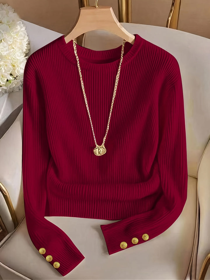 Adelaide | Refined Ribbed Sweater