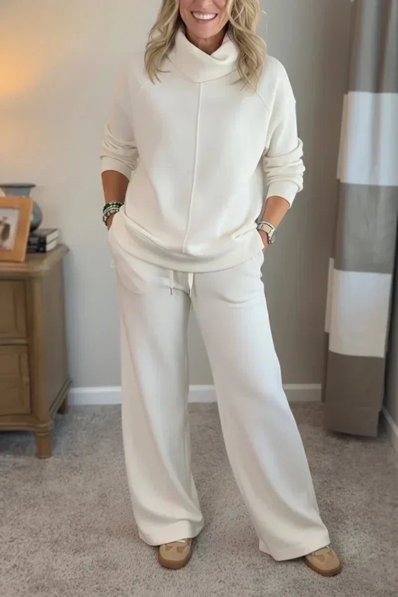 Amelia | Sophisticated Turtleneck Tailored Travel Set