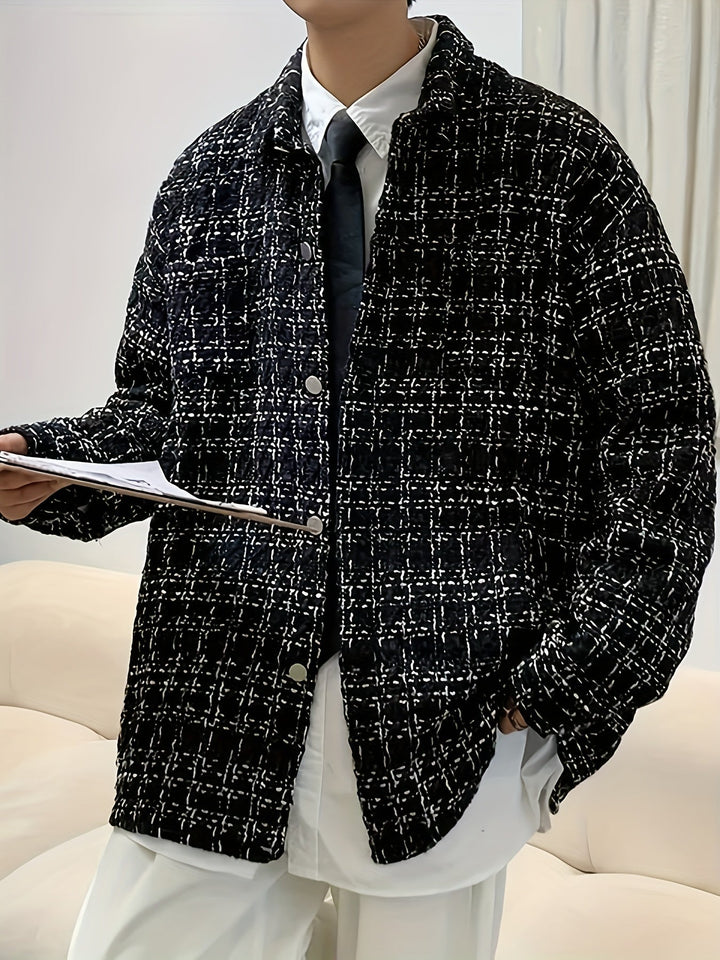 Bramwell | Refined Plaid Shirt Jacket