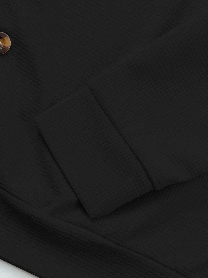Camden | Textured Button-Front Overshirt Jacket