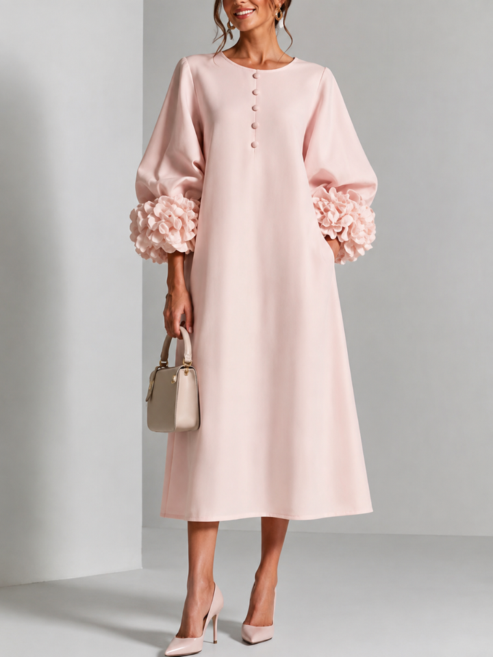 Ariella | Chic Floral Sleeve Dress