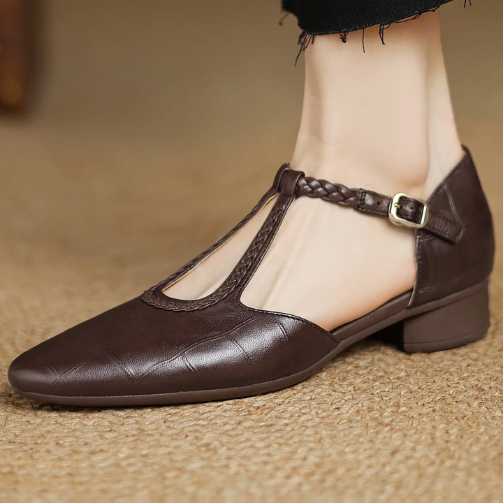 Charlotte | Classic Premium Strap Shoes