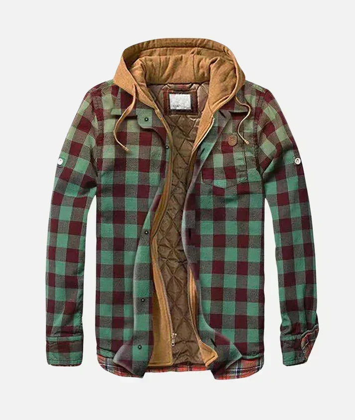 Alain | Vintage Quilted Flannel Jacket