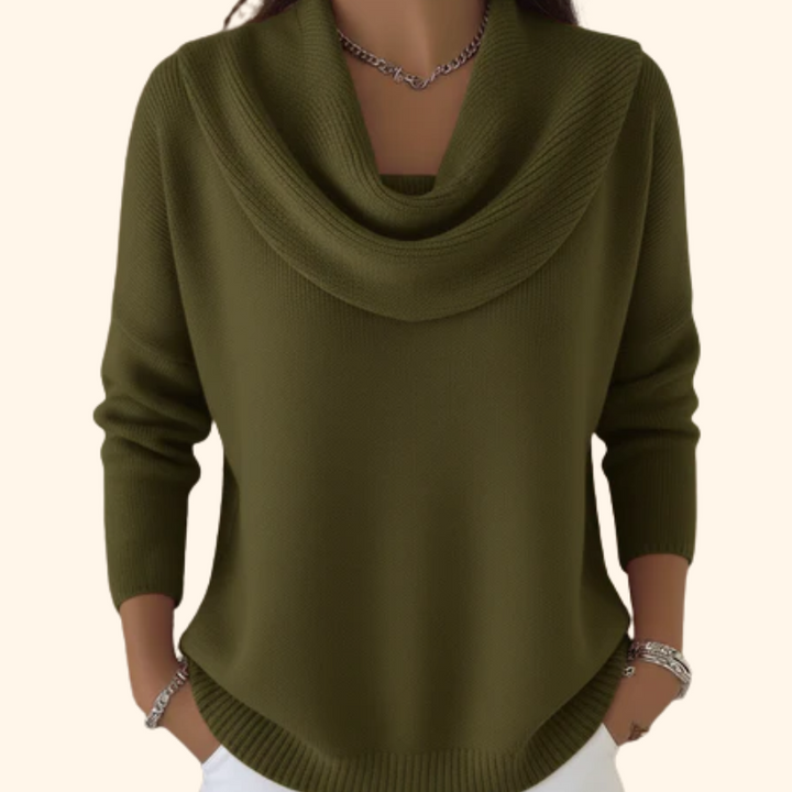 Juliette | Cowl Neck Jumper