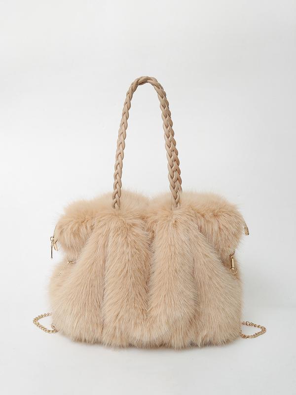 Bethany | Soft Plush Everyday Shoulder Tote