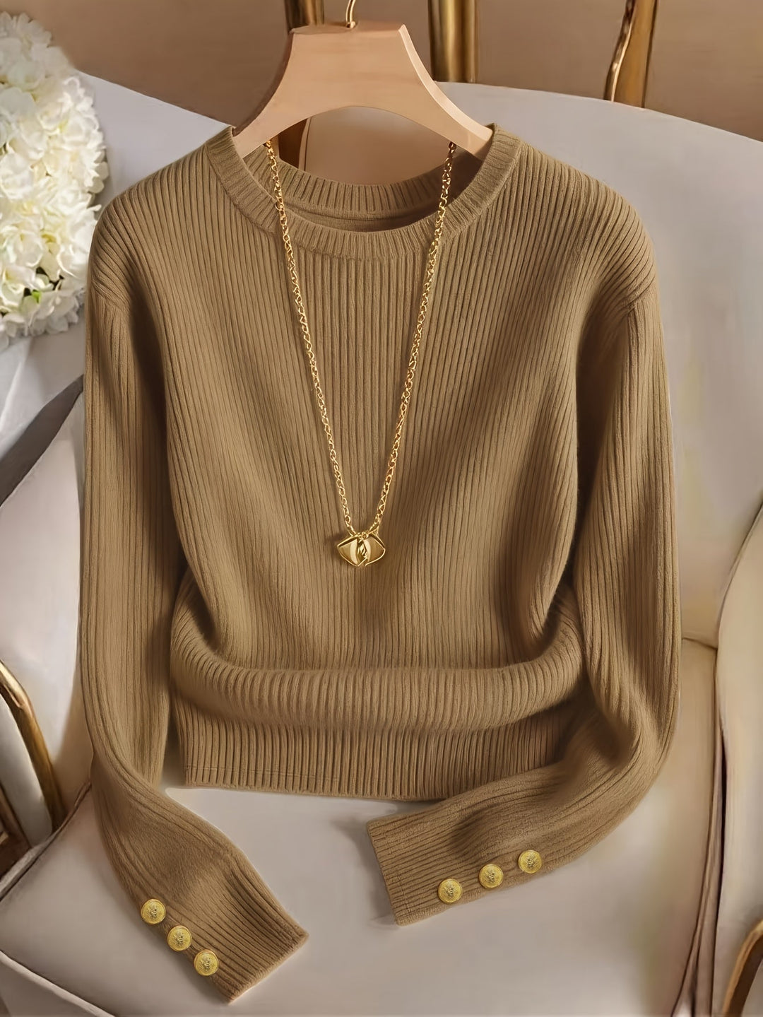 Adelaide | Refined Ribbed Sweater
