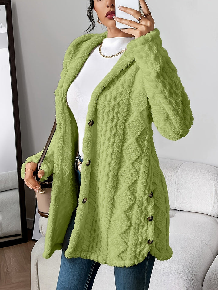 Aubrey | Cozy Hooded Knit Cardigan