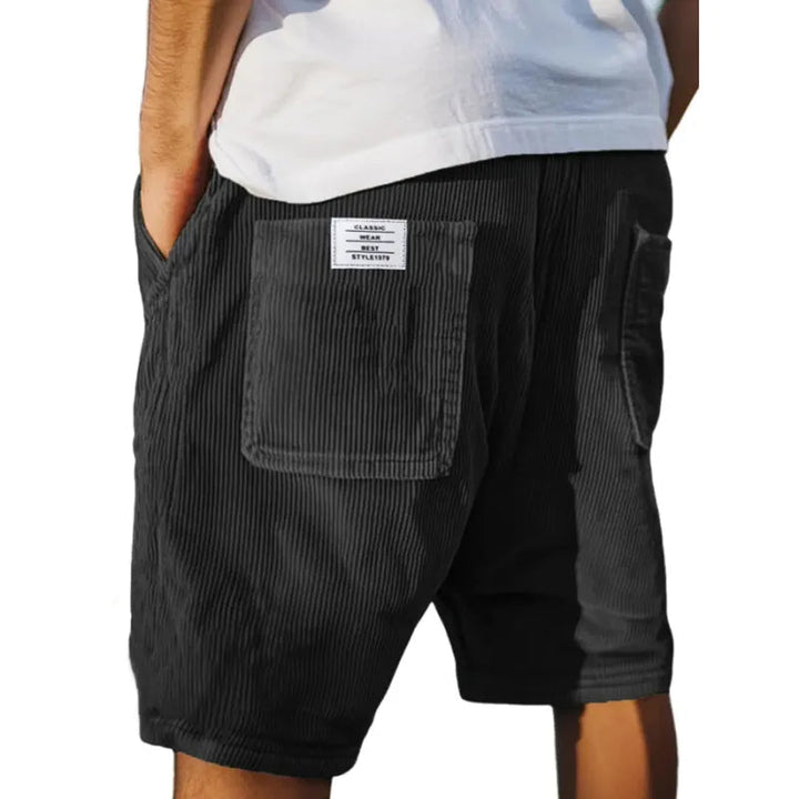 Brandon | Refined Textured Casual Shorts