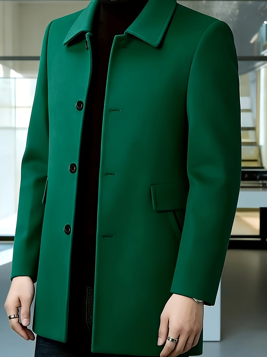 Byron | Tailored Longline Coat
