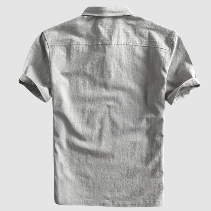 Axel | Linen Polo