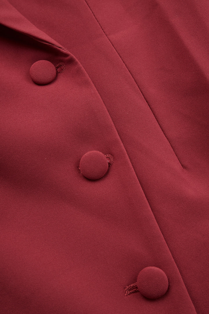 Brielle | Stylish Tailored V-neck Blazer Dress