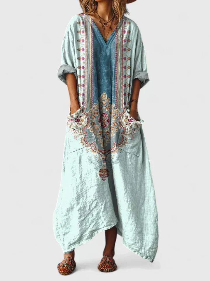 Aurora | Elegant Oversize Pocket Dress