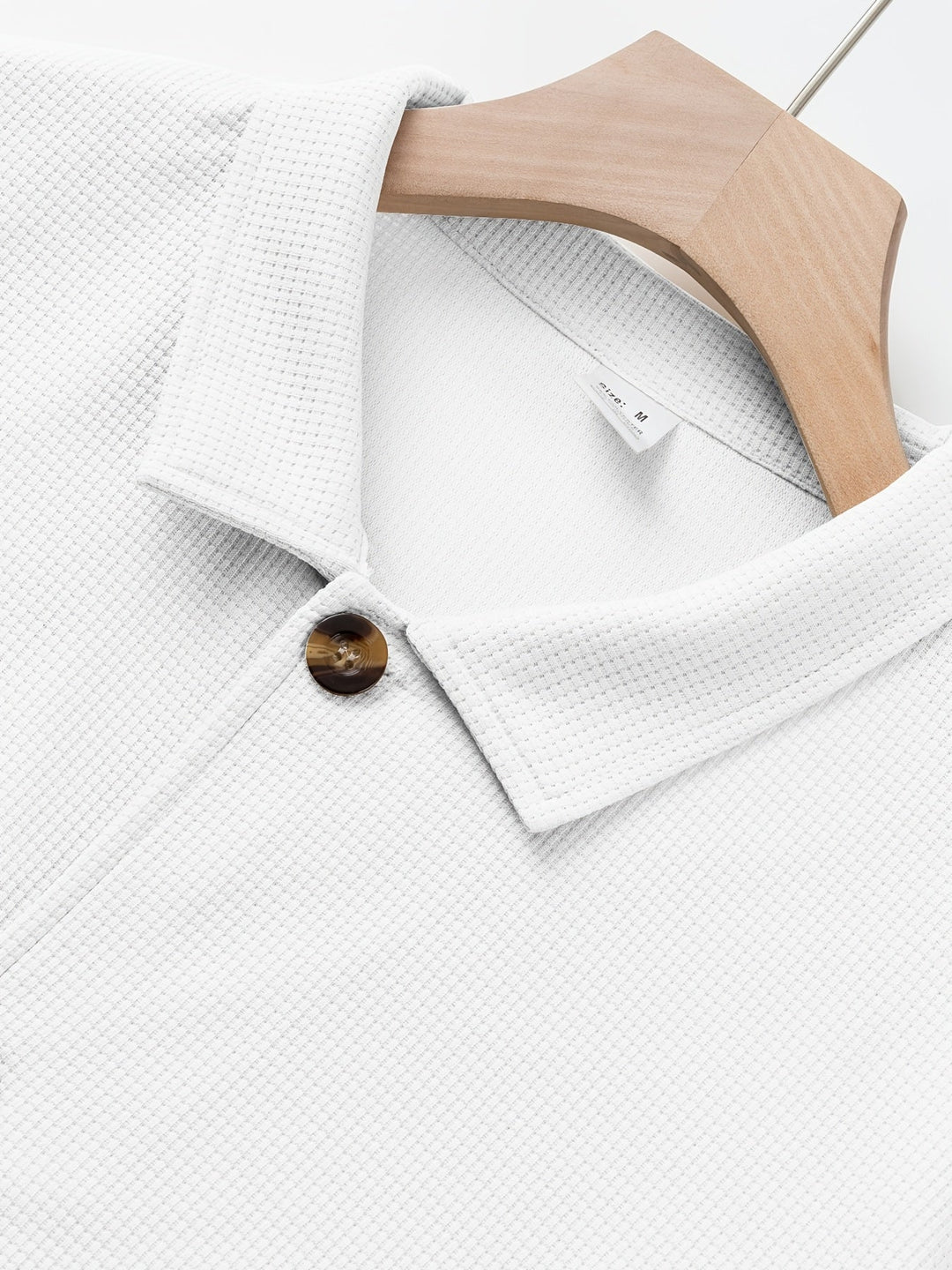 Camden | Textured Button-Front Overshirt Jacket