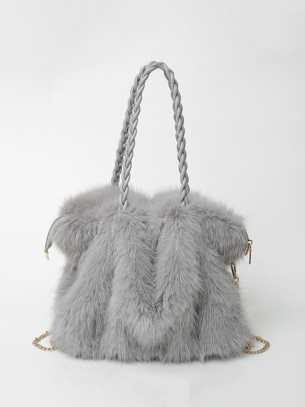 Bethany | Soft Plush Everyday Shoulder Tote