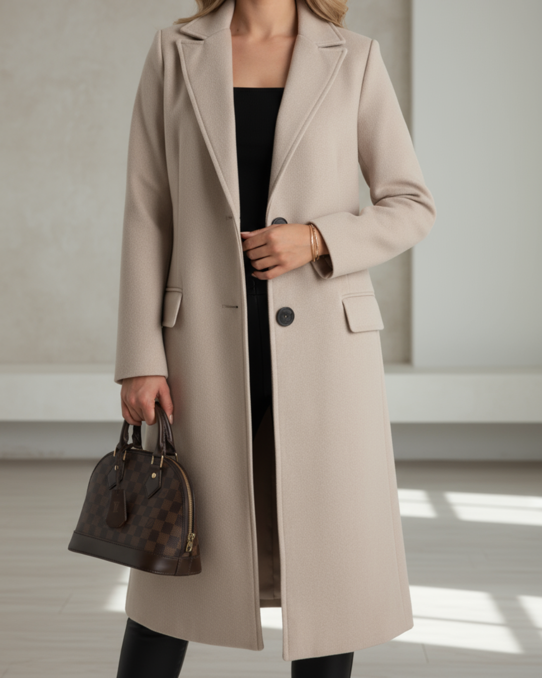 Anastacia | Elegant Long Coat