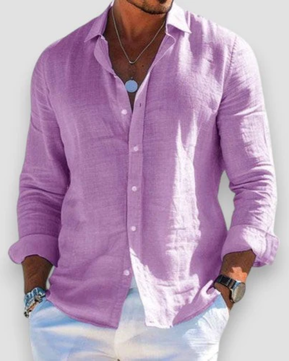 Connor | Casual Summer Long Sleeve Shirt