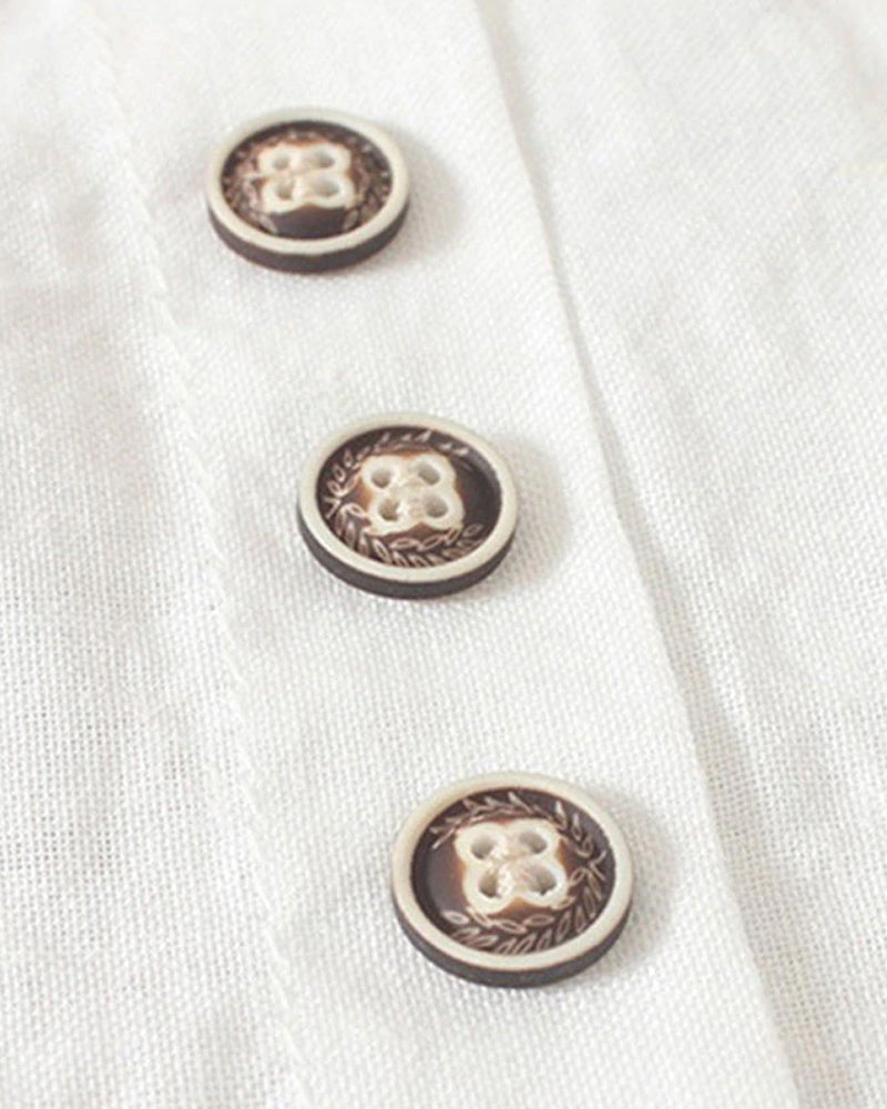Amaya | Effortless Button Detail Summer Blouse
