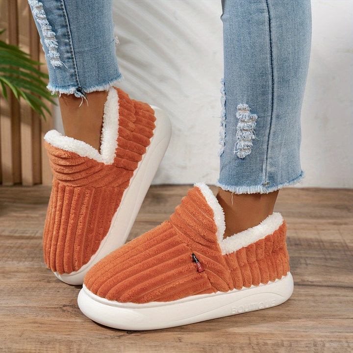 Avery | Soft Plush Indoor Slippers