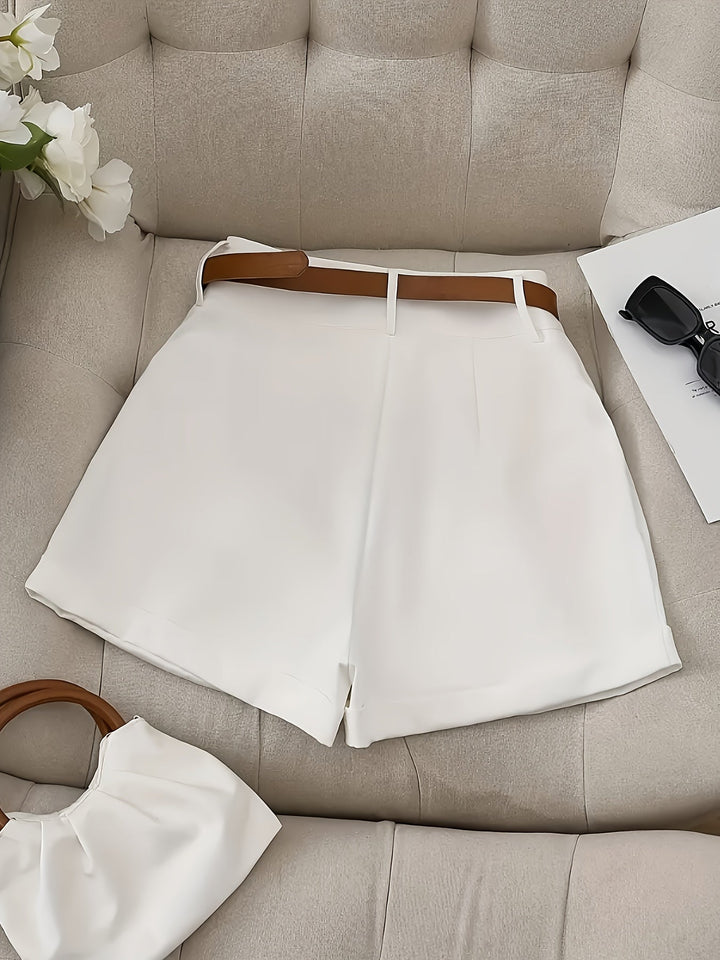 Amelia | Tailored High-Waist Shorts