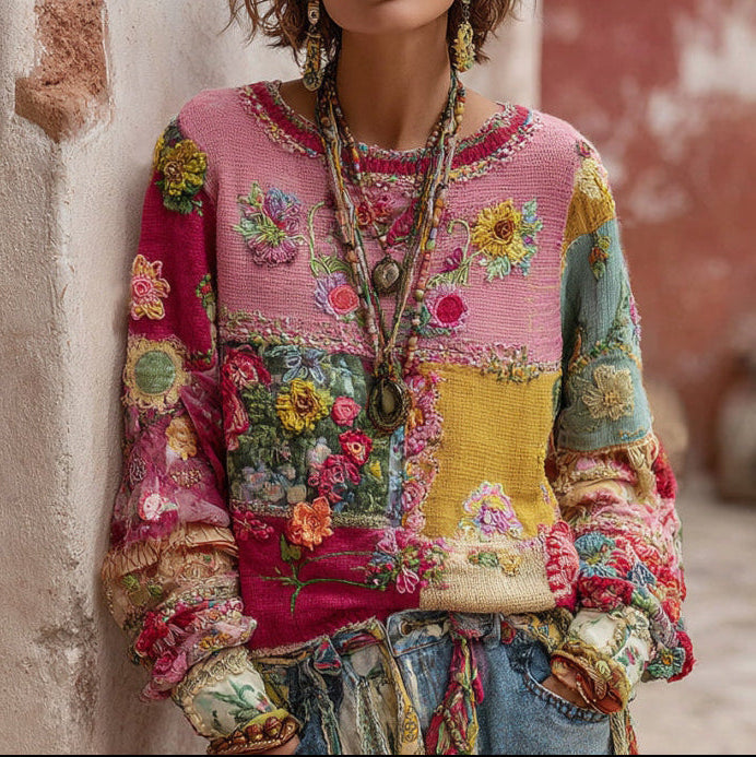 Bea | Women's Boho Knit Sweater